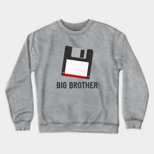 Big Brother Floppy Disk Crewneck Sweatshirt